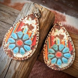 2/$12 NWT Boho Western Teardrop Earrings